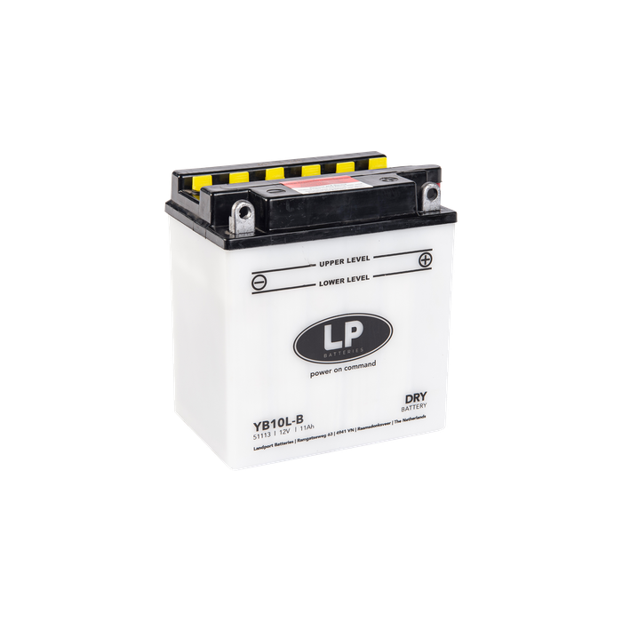 YB10L-B batteri til MC og ATV 12V 11Ah (136x91x147mm)