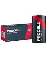 10 X Duracell Industrial Procell intense D 1,5V Alkalisk batteri MN1300 LR20 
