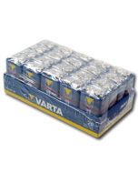 Forpakning med 40stk 9V Varta