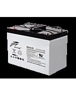 RITAR AGM Deep Cycle Batteri 12V 75AH C10 (259x169x210mm) Polstilling 4 - Plusspol til venstre