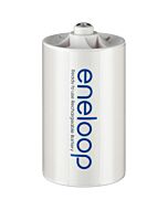 Sanyo Eneloop adapter AA til D (R20)