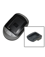 Bil og Nettlader til Sony kamera NP-FH30 - Input 12VDC / 110-230VAC