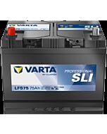 VARTA Fritidsbatteri 12V 75AH 600CCA (260x175x225mm) Polstilling 4 - Plusspol til venstre LFS75