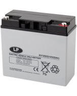 12V 22Ah (18Ah) AGM batteri Syklisk L181xH167xB77 mm T12 terminal