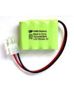 Batteri til Eltek Ledlux 4,8V 350mAh NIMH 1 time backup 30AAAM4BMX