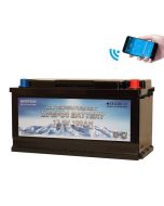 12V 100Ah lithiumbatteri med varme, solcelle, bobil, camping etc. UN38.3