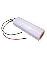 12V 9Ah NIMH batteripakke Ø55X205mm revolverX3, til dykkerlykt