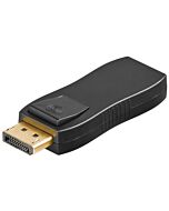 Displayport 20-pin til HDMI 19-pin adapter med låsemekanisme