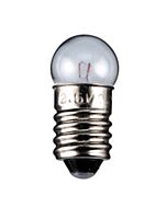 E10 miniatyrpære 1,2W 12V 24x11,5mm
