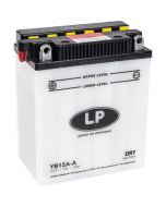 YB12A-A batteri til MC og ATV 12V 12Ah (135x81x162mm)