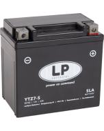 YTZ7S batteri til MC og ATV 12V 6Ah (113x70x105mm)
