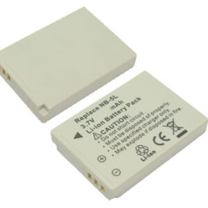 NB-5L Batteri til Canon 3.6/3.7 Volt 1120 mAh-177