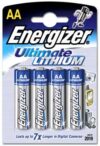 Energizer L91 Ultimate Lithium AA batteri 1,5V (1 stk)-29834