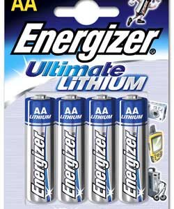 Energizer L91 Ultimate Lithium AA batteri 1,5V (1 stk)-29834