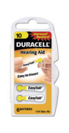 Duracell Høreapparatbatteri 10 EasyTab 1,4v 6-pakning-0