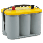 Optima Gul Start og forbruksbatteri 55Ah 12V-0
