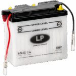 6V Standard 4 Ah 6N4B-2A Syrefylt Blybatteri
