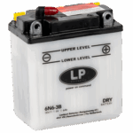 6N6-3B batteri til MC og ATV 6V 6Ah (99x57x122mm)-0