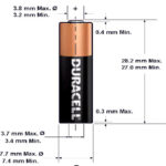 Duracell batteri MN27, GP27A, A27 12v Alkalisk 7,7x28 mm-1259