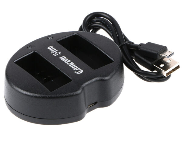 Bil og Nettlader til Canon kamera LP-E8 - Input 12VDC / 110-230VAC Bil og Nettlader til Canon kamera LP-E8 - Input 12VDC / 110-230VAC