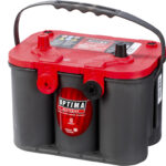 Optima Rød Startbatteri 55Ah 12V med GM tilkoblinger