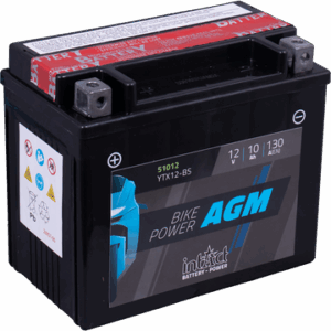 YTX12-BS batteri til MC og ATV 12V 10Ah (150x87x130mm)-0