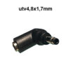 TIP1 overgangsplugg til HP 4.8x1.7mm-0