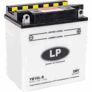 12V Standard 11 Ah YB10L-B Syrefylt Blybatteri