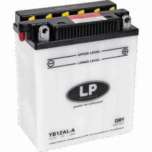 YB12AL-A batteri til MC og ATV 12V 12Ah (135x81x162mm) GEL-112724