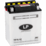 12V Standard 14 Ah YB14L-A2 Syrefylt Blybatteri
