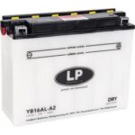 YB16AL-A2 batteri til MC og ATV 12V 16Ah ATX-16AL-A2 GB16AL-A2 (206x71x164mm) -0