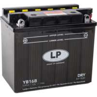 12V Standard 19 Ah YB16-B Syrefylt Blybatteri