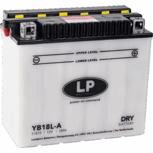 YB18L-A batteri til MC og ATV 12V 18Ah (182x90x164mm) u/syre-0