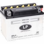 12V Standard 4 Ah YB4L-B Syrefylt Blybatteri
