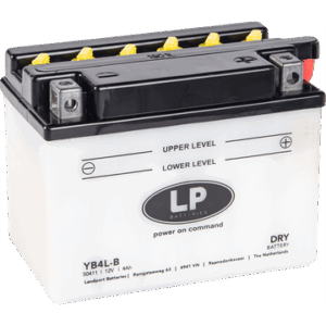 12V Standard 4 Ah YB4L-B Syrefylt Blybatteri
