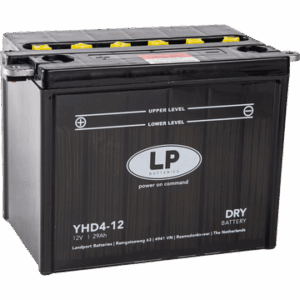 YHD4-12 batteri til MC og ATV 12V 28-32Ah (204x132x165mm)-0
