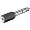 Audio adapter 6,35mm stereo Jack - 3,5mm stereo Jack