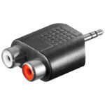 Audio adapter 3,5mm Jack - 2x RCA Jack