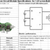 Beskyttelsekrets BMS/PCM for 2S Li-Ion/Lipo 5A kont-0