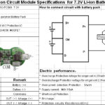 Beskyttelsekrets BMS/PCM for 2S Li-Ion/Lipo 5A kont-0