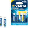 Varta High Energy AAA 1,5V alkalisk batteri (4 stk)