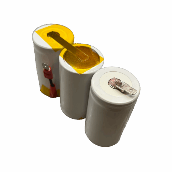3,6v 2,2Ah nødlysbatteripakke m/ Faston Van Lien 407910-000-0