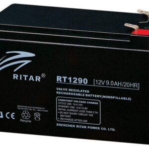 RITAR AGM Batteri 12V 9AH (151x65x94mm) F2-0
