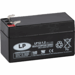 12V 1,4Ah (1,2Ah) AGM batteri T1 VDS 97x43x58