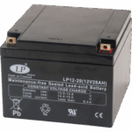 12V 28Ah Batteri 165x176xH125 T3-0