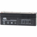 12V 2.3Ah (2,1/2,9Ah) AGM batteri T1 VDS 178x66x35mm-0