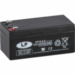 12V 3.2Ah (3,4) AGM batteri T1 134x67x67mm PS1230