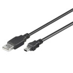 Mini USB kabel, 1,5 meter USB 2.0 kompatibel 5-pin-0