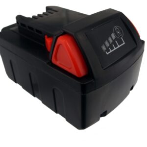 M18BX Batteri til Milwaukee 18V 4,0Ah Li-ion, 48-11-1828 for M18 4932352668 M18 XC 48-11-1820 M18B2 M18B4 M18BX-113337