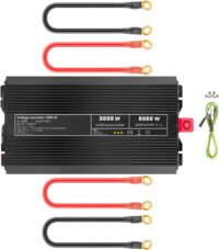 Inverter 3000W gjør om 12VDC til 240VAC Goobay-113310